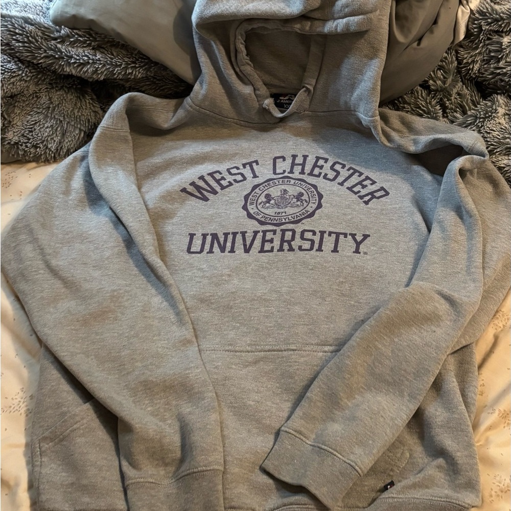 J. America Gray Hoodie